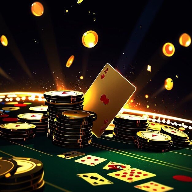 Studio live dealer Lucky Twins dengan dealer profesional dan kartu berkualitas tinggi